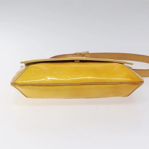 LOUIS VUITTON Monogram Vernis Thompson Street Bag Yellow - Picture 6 of 16